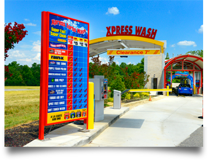 car wash marketing express wash kernersville