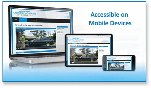 car wash academy online mobile devices
